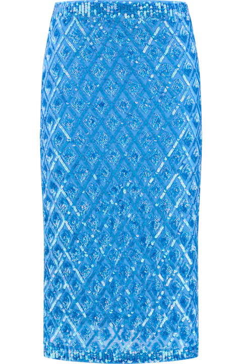 Homeware Parosh Sequined Midi Skirt