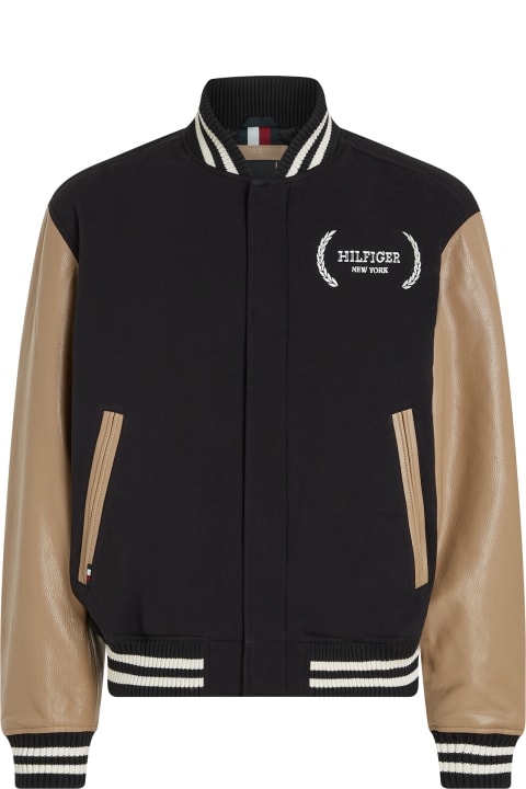 Tommy Hilfiger for Men Tommy Hilfiger Varsity Jacket With Color Block Pattern