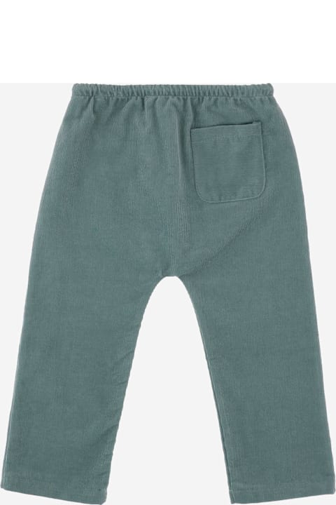 Nicoletta Fanna لـ Women Nicoletta Fanna Cotton Ribbed Trousers