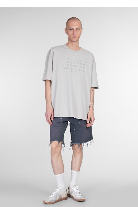 Maison Margiela for Men Maison Margiela Shorts In Grey Denim