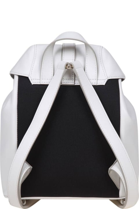 Backpacks for Women Furla Flow S Marshmallow Color Leather Backpack
