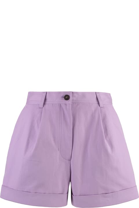Maison Kitsuné Pants & Shorts for Women Maison Kitsuné Cotton Shorts