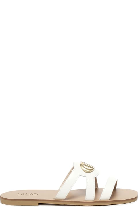 ウィメンズ Liu-Joのシューズ Liu-Jo Logo Flat Slippers
