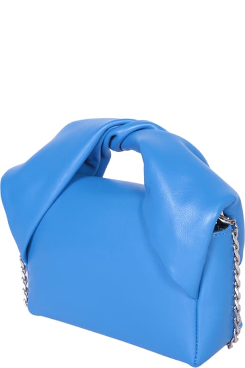 J.W. Anderson Totes for Women J.W. Anderson Twister Small Light Blue Bag