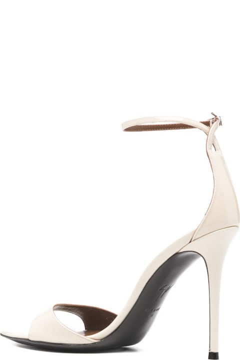 Homeware Giuseppe Zanotti Intriigo Leather Heel Sandals