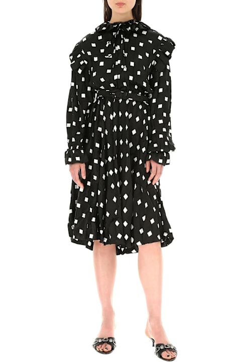 Homeware Balenciaga Embroidered Satin Dress