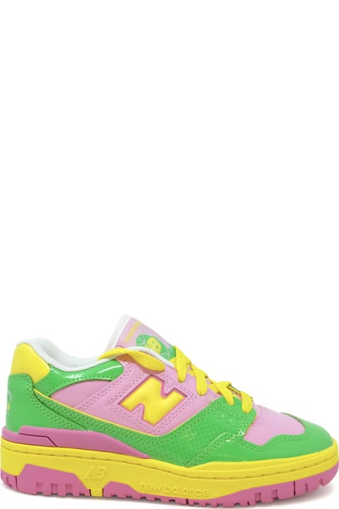 Shoes for Women New Balance New Balance Multicolor Leather Sneaker
