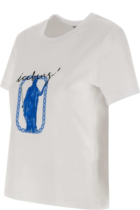 ウィメンズ新着アイテム Iceberg Cotton Jersey T-shirt