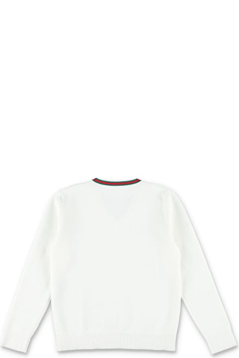 Gucci Sweaters & Sweatshirts for Boys Gucci Kid - Embroidered Cotton Sweater