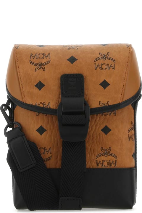 Backpacks for Men MCM Printed Fabric Crossbody Bag