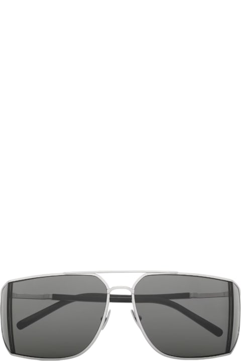 Saint Laurent Eyewear Eyewear for Men Saint Laurent Eyewear Sl 750 - Silver Sunglasses