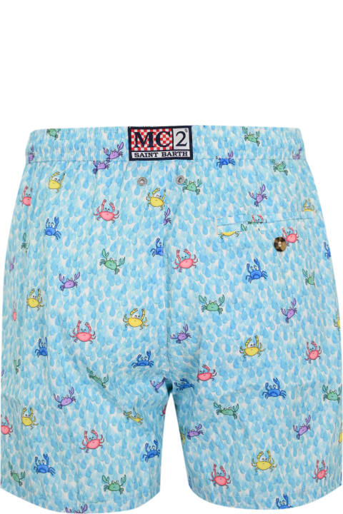 Fashion for Men MC2 Saint Barth Comfort Light Swimsuit With Crab Print