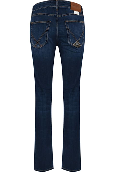 Roy Rogers Clothing for Men Roy Rogers "beck" Trousers In Dark Denim