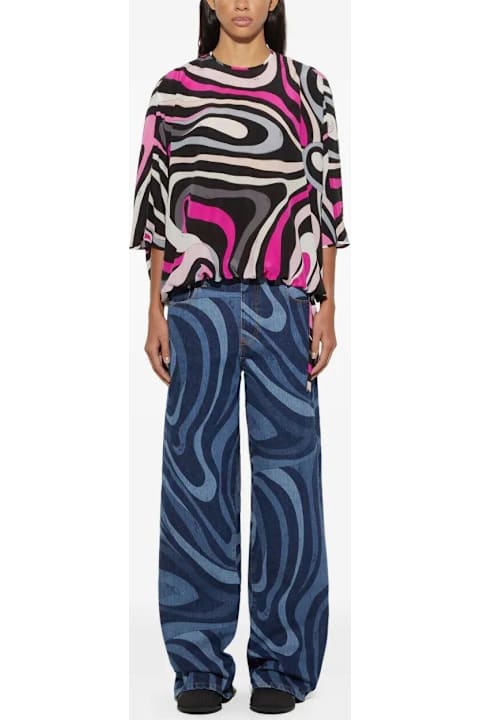 Pucci for Men Pucci Abstract Print Top