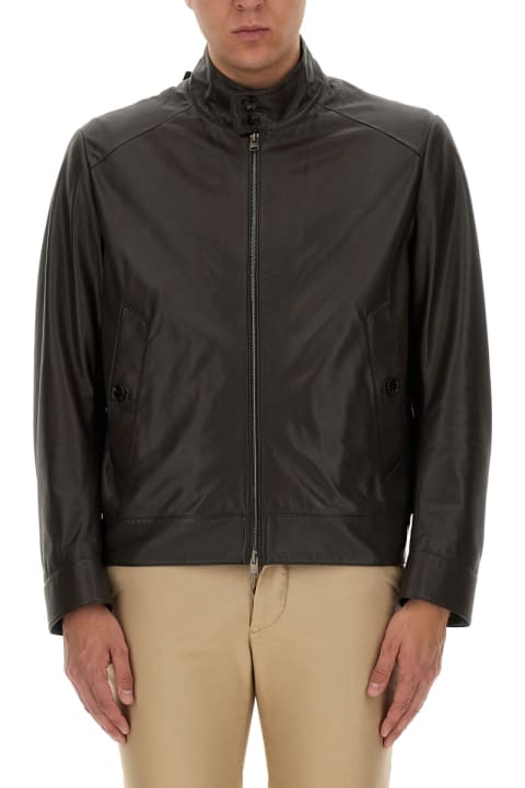 Hugo Boss Coats & Jackets for Men Hugo Boss Leather Jacket