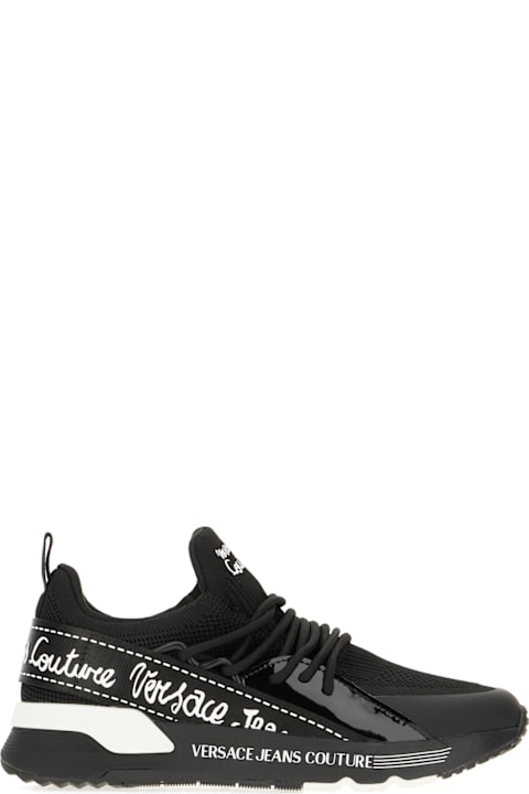 Versace Jeans Couture لـ Women Versace Jeans Couture Black Fabric Sneakers