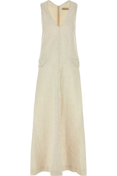 Homeware Camilla and Marc Sand Stretch Polyester Blend Floris Dress