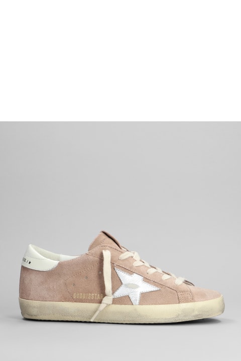 Shoes for Women Golden Goose Superstar Sneakers In Rose-pink Suede