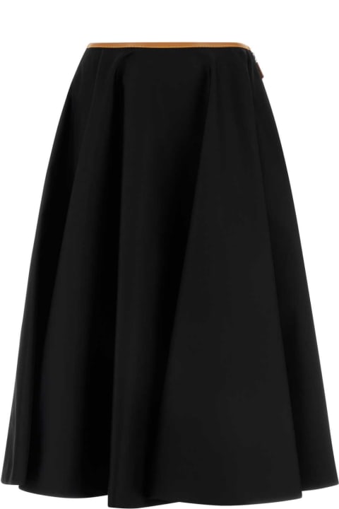 Prada Skirts for Women Prada Black Re-nylon Skirt