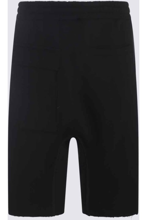 Thom Krom Pants for Men Thom Krom Black Cotton Shorts