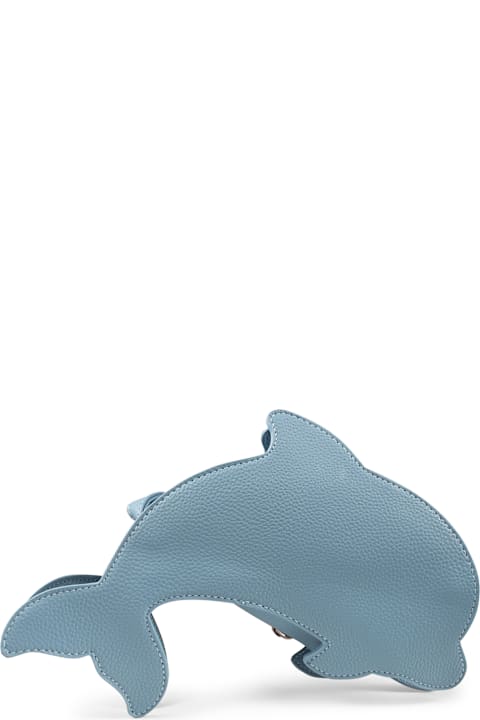 Molo for Kids Molo Light Blue Bag For Girl With Dolphin