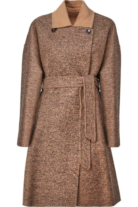 Max Mara Clothing for Women Max Mara Double-breasted Belted Coat