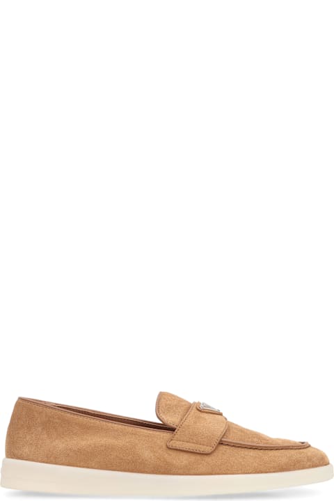 Prada Loafers & Boat Shoes for Women Prada Suede Loafers