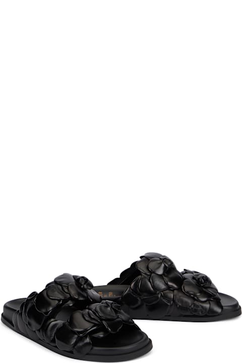 Homeware Valentino Garavani Leather Slides