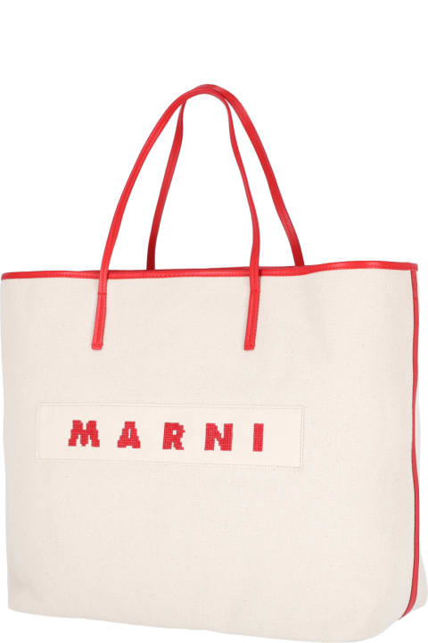 ウィメンズ新着アイテム Marni Logo Tote Bag