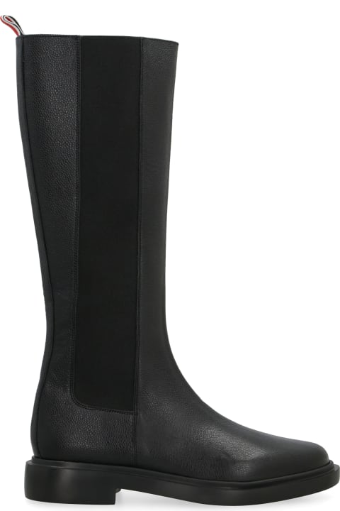 Thom Browne Boots for Women Thom Browne Leather Chelsea Boots