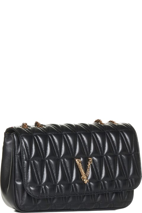 Versace for Women Versace Quilted Nappa Crossbody Bag