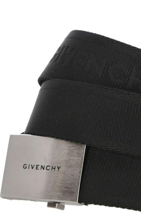 Givenchy Belts for Men Givenchy Logo Engraved Skate Belt