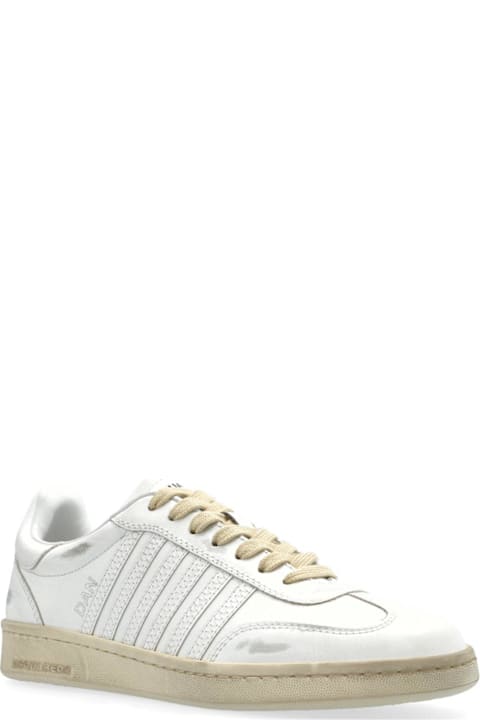 Dsquared2 Shoes for Women Dsquared2 Boxer White Sneakers
