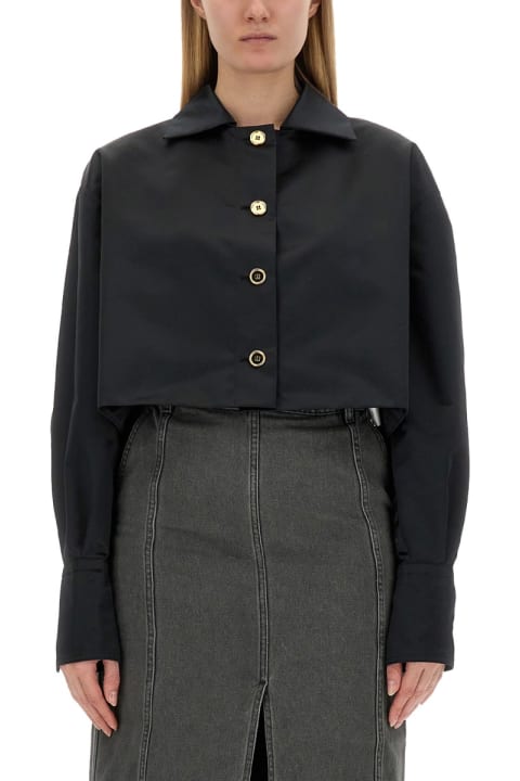 Patou Coats & Jackets for Women Patou Cropped Fit Jacket