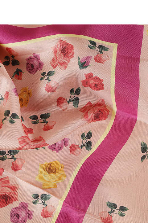 Blugirl Scarves & Wraps for Women Blugirl Floral Print Foulard