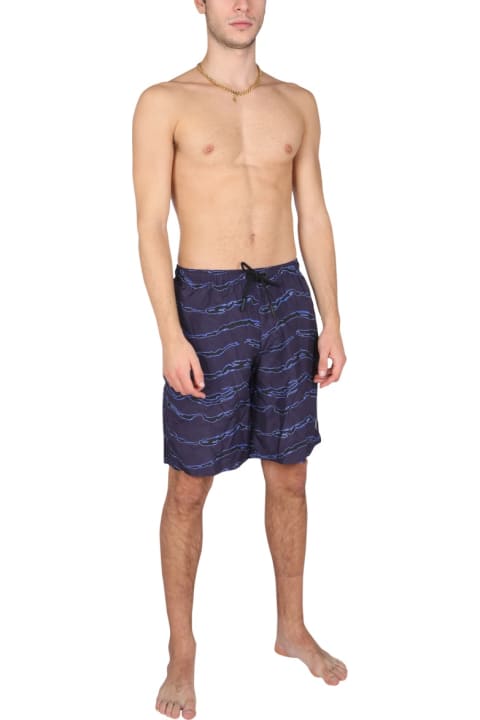 Marcelo Burlon Swimwear for Men Marcelo Burlon "cross" Swimsuit