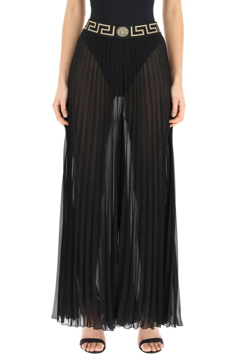 Pleated Pareo Trousers