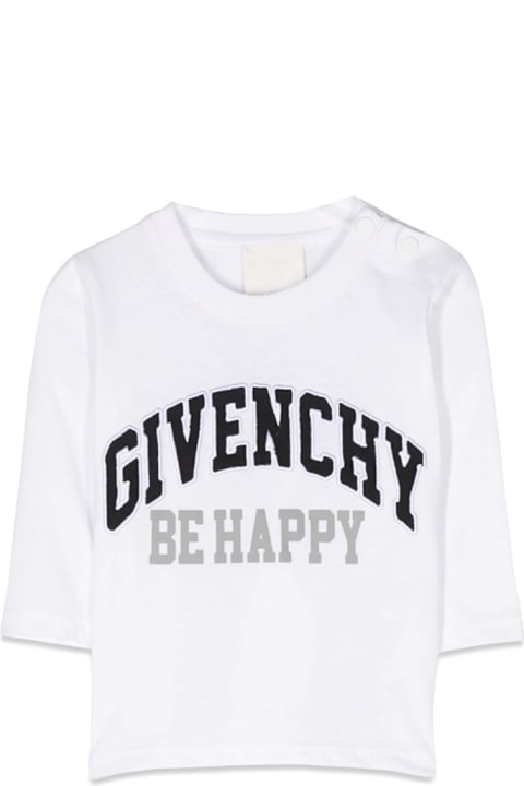 Givenchy for Kids Givenchy Ml Logo Sentence T-shirt