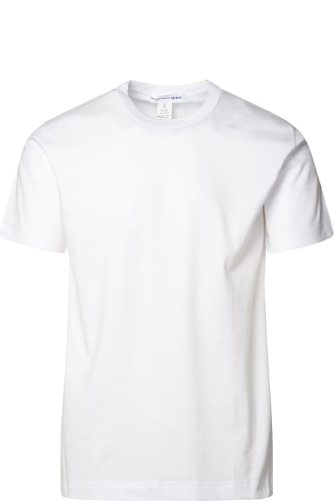 Fashion for Men Comme des Garçons Shirt White Cotton T-shirt