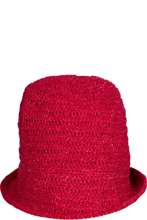 Magda Butrym Hats for Women Magda Butrym Crochet Logo Hat
