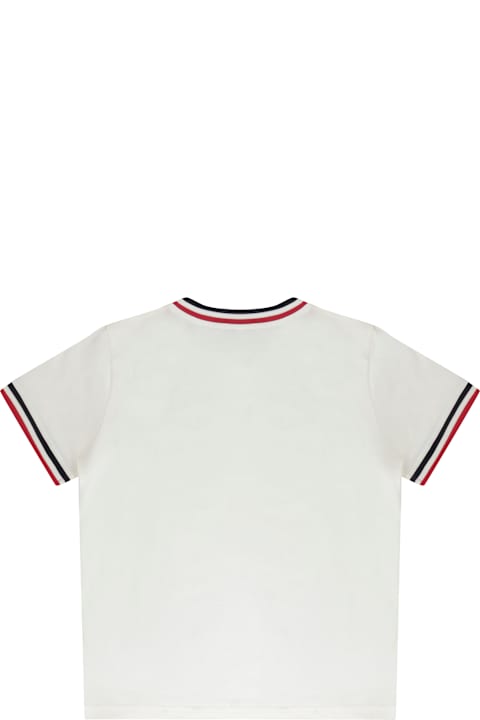 Sale for Kids Moncler Cotton Crew-neck T-shirt