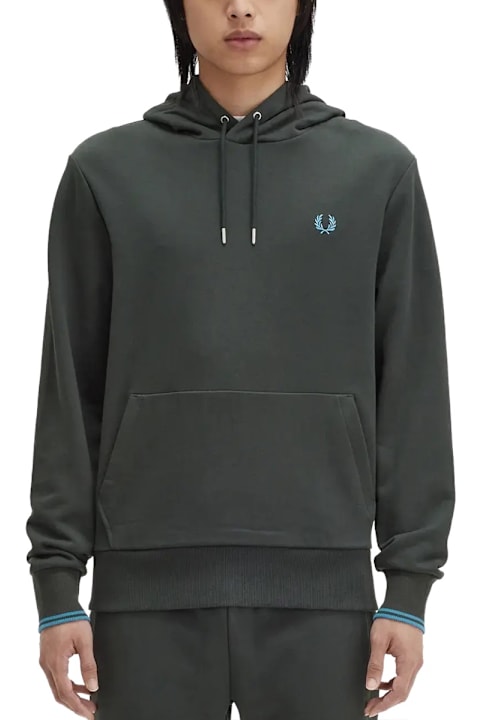 Fred Perry Fleeces & Tracksuits for Men Fred Perry Sweatshirt With Logo