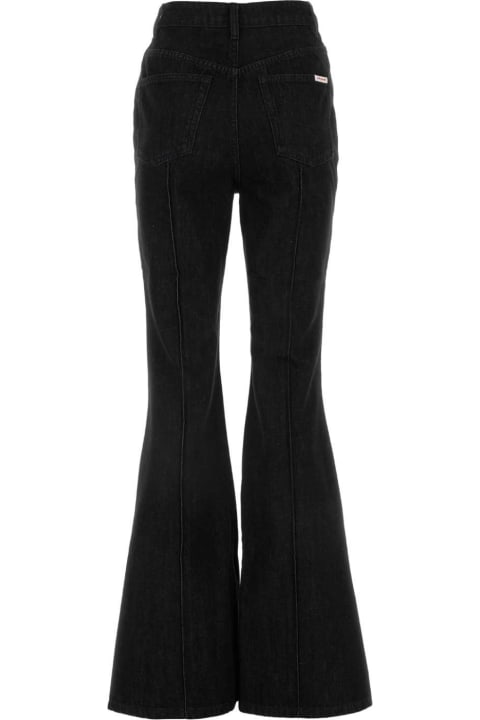 Pants & Shorts for Women self-portrait Black Denim Jeans