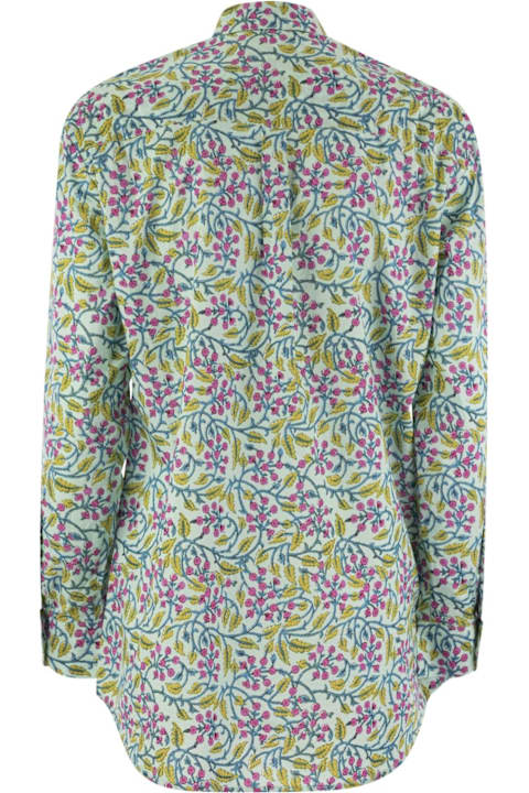 MC2 Saint Barth Topwear for Women MC2 Saint Barth Floral-printed Button-up Shirt