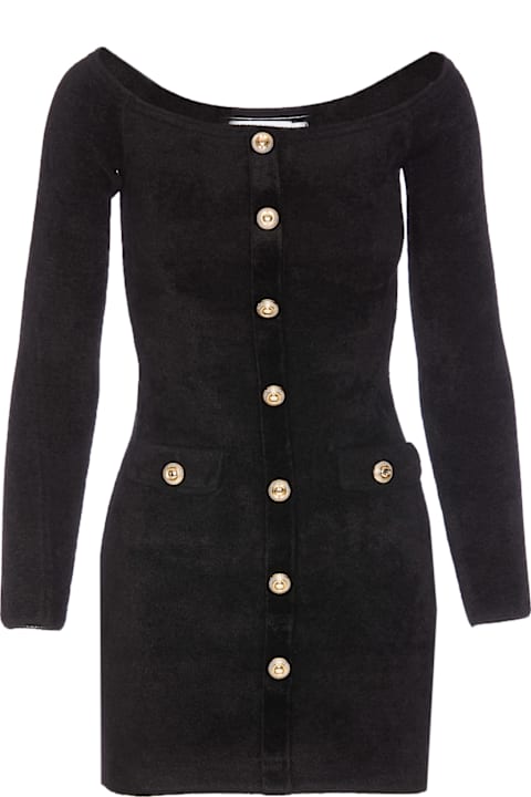 self-portrait Sweaters for Women self-portrait Chenille Knit Mini Dress