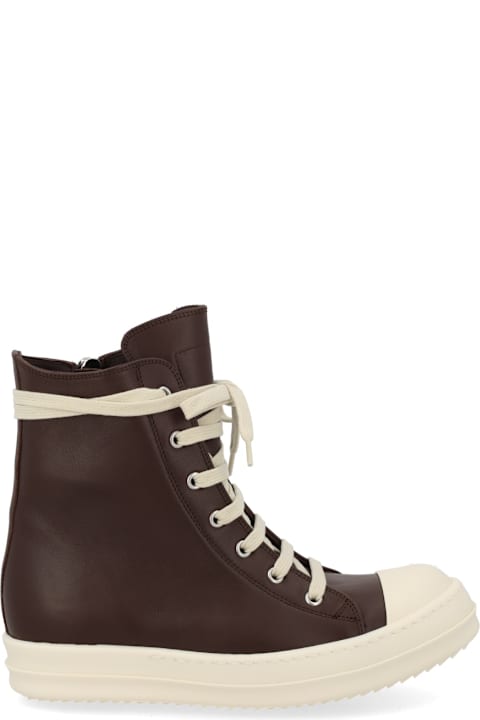 Rick Owens Leather Sneaker