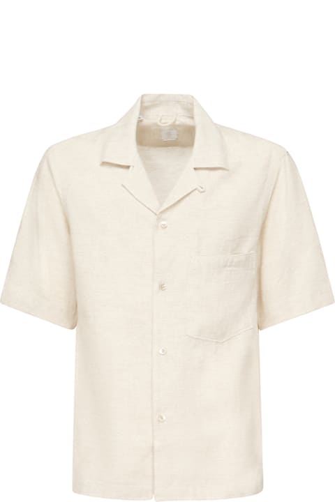Eleventy for Men Eleventy Shirt With Wide Collar