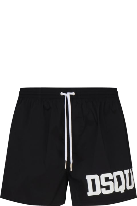 Dsquared2 Swimwear for Women Dsquared2 Logo Swimsuit In Contrasting Color
