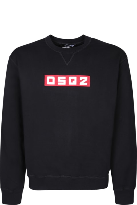 Dsquared2 Fleeces & Tracksuits for Men Dsquared2 Logo Printed Crewneck Sweatshirt