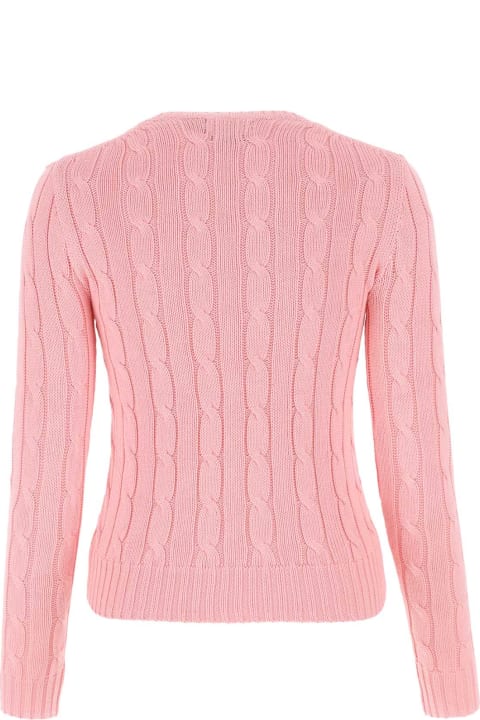 Fashion for Women Polo Ralph Lauren Pink Cotton Sweater